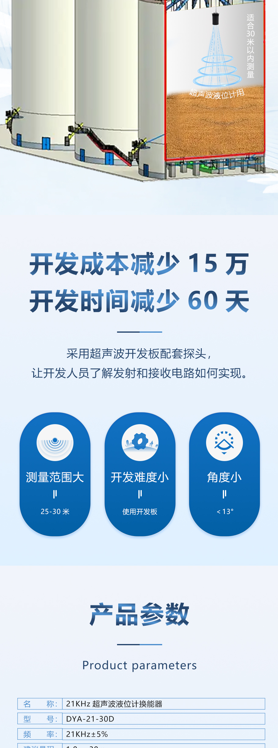 30米距離21KHz超聲波液位計換能器詳情頁_02.jpg